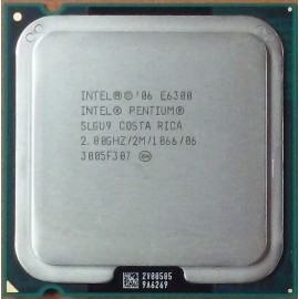 Intel Pentium Dual-Core E6300 2.80GHz/2Mb/1066 (SLGU9) s775